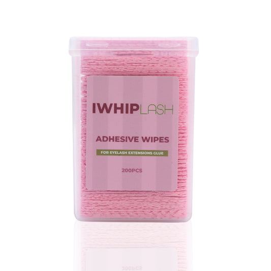 Adhesive wipes